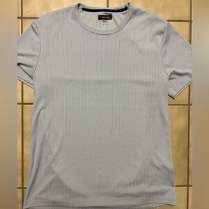 Alfani Light Blue Men's Short Sleeve Tee